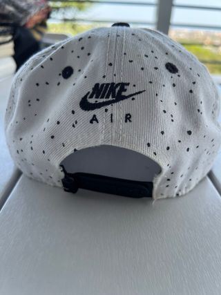 Gorra Jordan x Nike Air blanca moteada