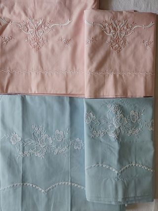 SÁBANAS BORDADAS VINTAGE