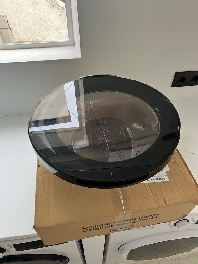 Tapa Lavadora LG Negra