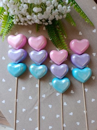 Jabones Corazón Perlados