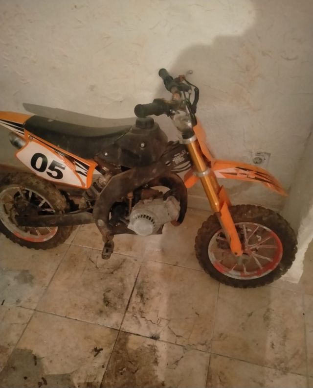 Mini Moto 50cc Naranja