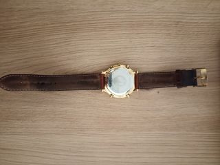 Reloj Seiko Monograph Hombre Oro y Marrón