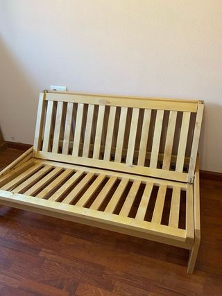 Estructura Sofá Cama Futón Madera