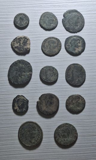 Lote Monedas Romanas Sin Identificar