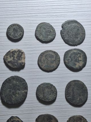 Lote Monedas Romanas Sin Identificar