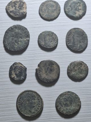 Lote Monedas Romanas Sin Identificar