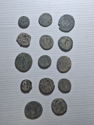 Lote Monedas Romanas Sin Identificar