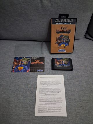 Videojuego King of the Monsters Megadrive