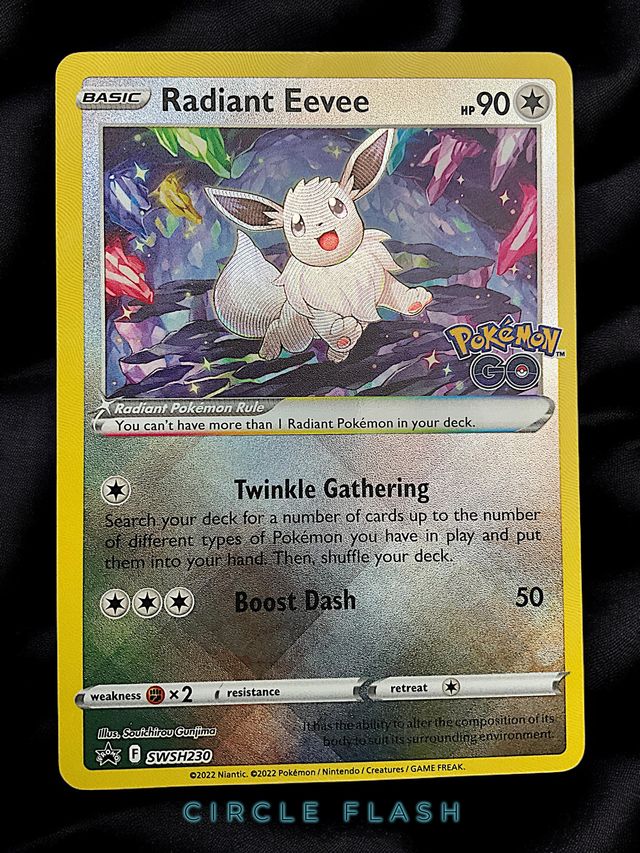 Carta Pokémon Radiant Eevee SWSH 230