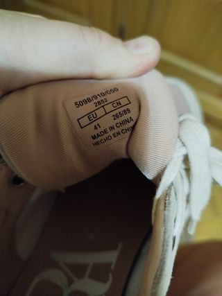 Zapatillas Zara Beige 