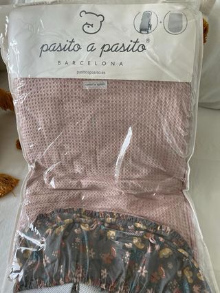 Saco silla bebé estampado floral Pasito a Pasito