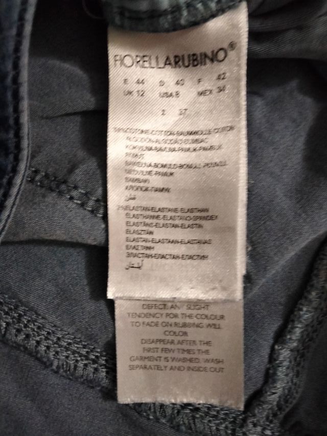 Jeans donna FIORELLA RUBINO blu