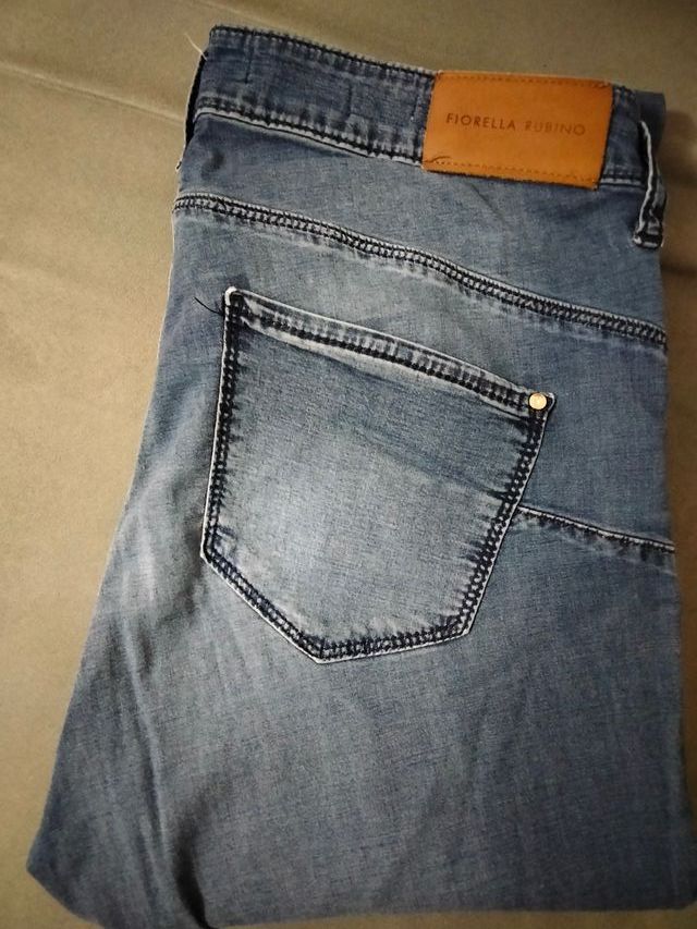 Jeans donna FIORELLA RUBINO blu