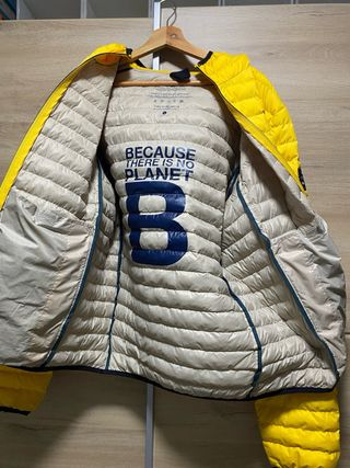 Abrigo Ecoalf Amarillo Talla L