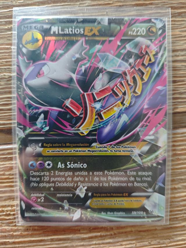 Carta Pokémon M Latios EX 59/108