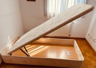 Dos arcones con sus dos colchones.