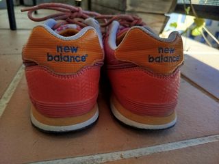Zapatillas New Balance Rosa y Naranja vintage