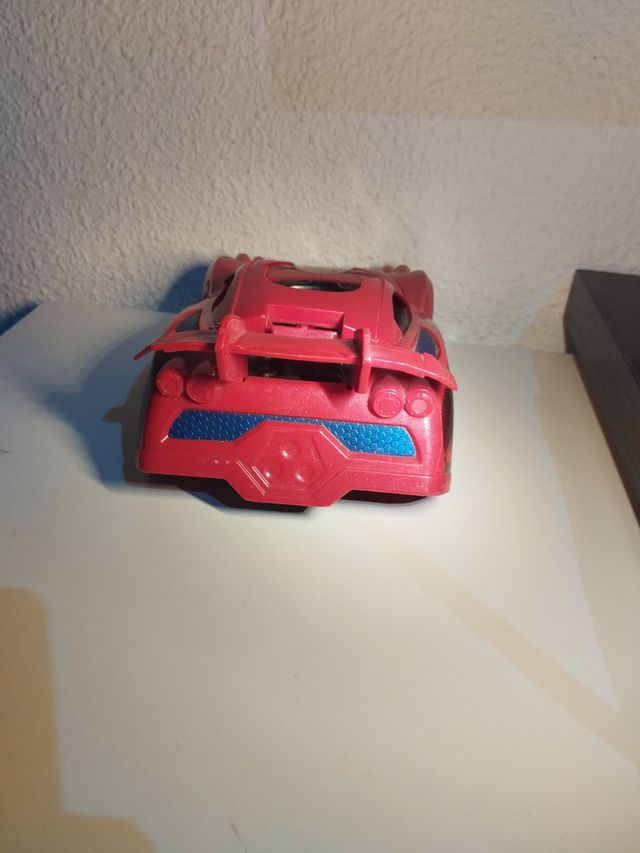 Coche Spiderman Rojo