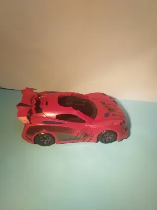 Coche Spiderman Rojo