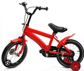 Bicicleta infantil  con ruedines