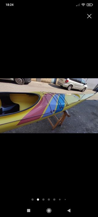 Kayak piragua de mar/lago
