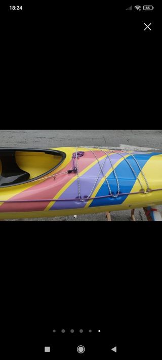 Kayak piragua de mar/lago
