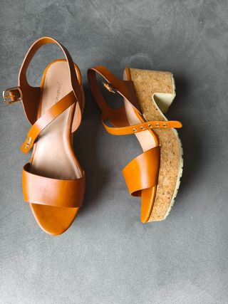 Sandalias plataforma Stradivarius, T39
