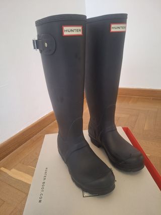 Botas Hunter Negras Talla 36