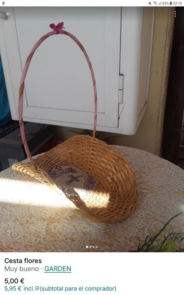 Flores blancas pequeñas imitación,hecho a mano