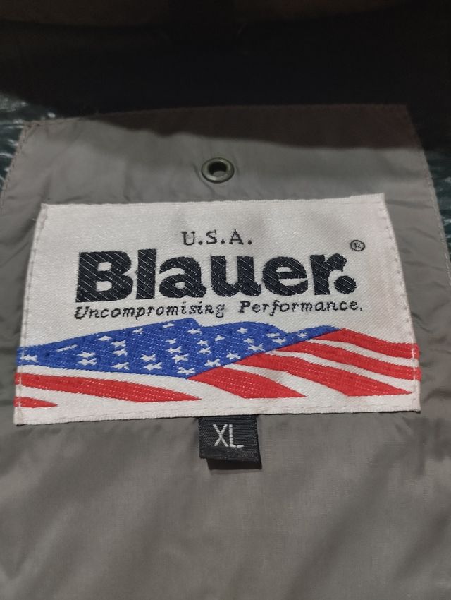Blauer plumas XL.
