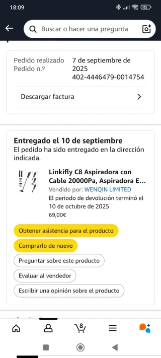 Aspiradora Escoba Nueva 3 en 1