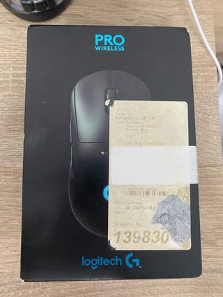 Ratón Logitech G Pro Wireless Negro