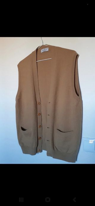Chaleco Genfins Caballero Beige