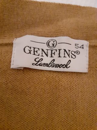 Chaleco Genfins Caballero Beige