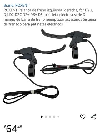 Manetas Freno Eléctrica ROXENT Izq+Der