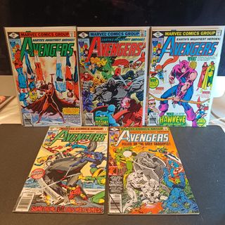 LOTE THE AVENGERS DEL 187 AL 191 PERFECTO ESTADO