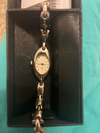Reloj Steltman Plata y Blanco