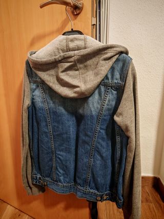 Chaqueta vaquera con capucha GREEN COAST Talla L