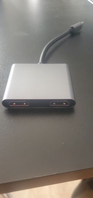 Adaptador USB-C a 2 HDMI