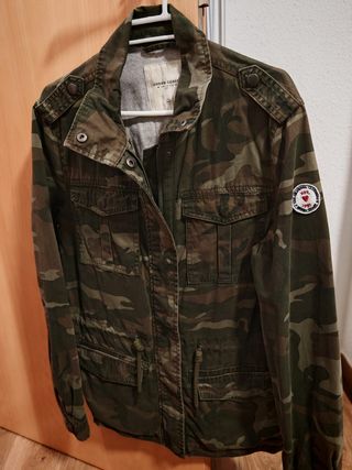 Chaqueta militar Green Coast camuflaje