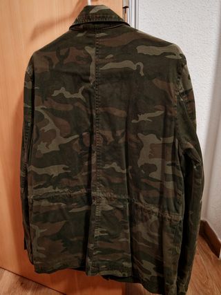 Chaqueta militar Green Coast camuflaje