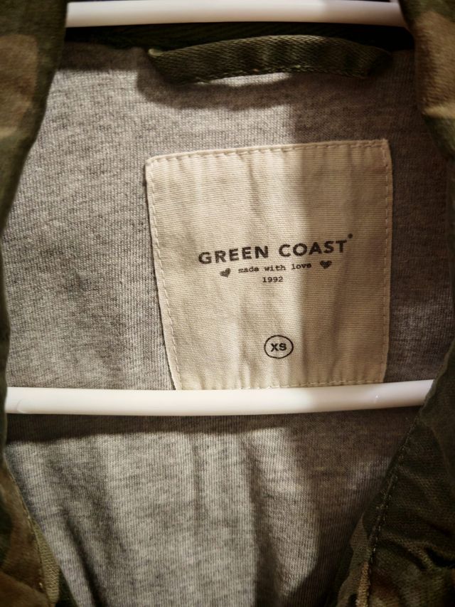 Chaqueta militar Green Coast camuflaje