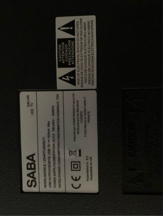 Televisor Saba LED 40 Negro