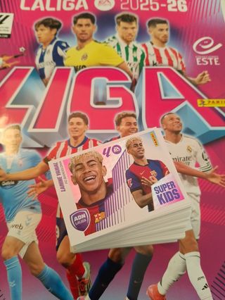 165 Cromos LaLiga este fútbol 2025-26 colección