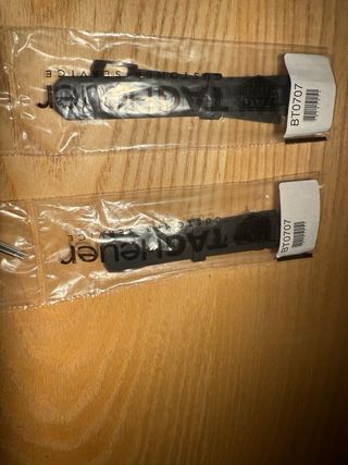 2 Correas TAG Heuer Negras
17mm.
