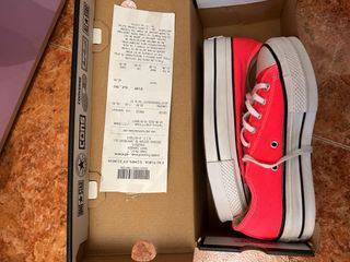 Converse Rojas Talla 38