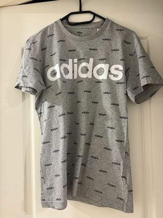 Camiseta Adidas gris talla S