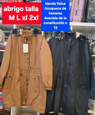 Abrigo Miral Class Talla M L XL 2XL
