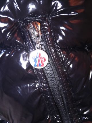 Moncler Gilet Nero Lucido