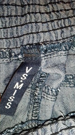 Pantalón harén vaquero Vs.Miss Talla M para mujer.